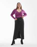 Топ с вырезом