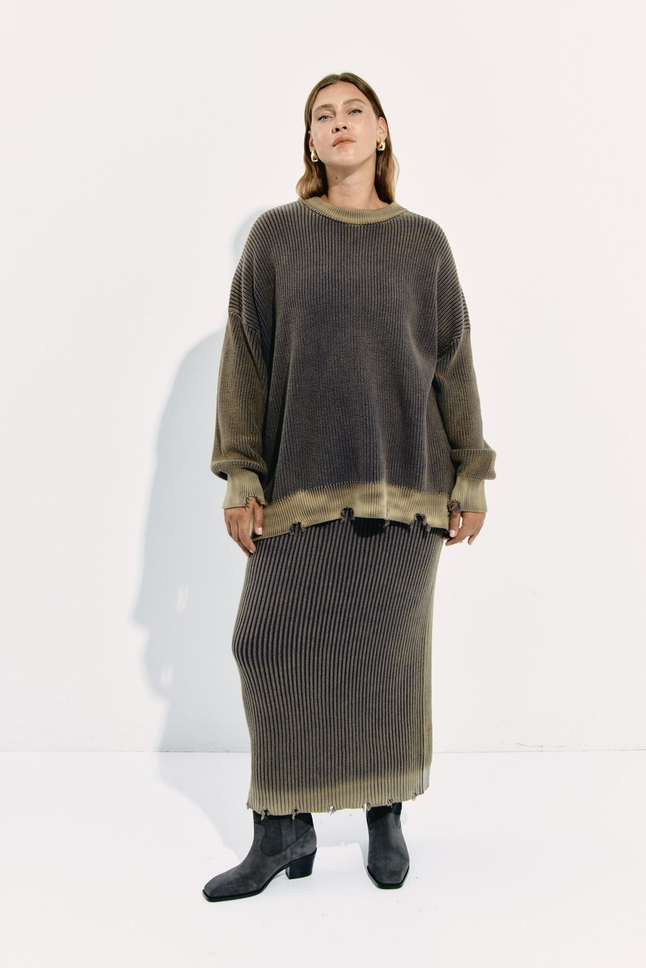 Джемпер из хлопка GINGER