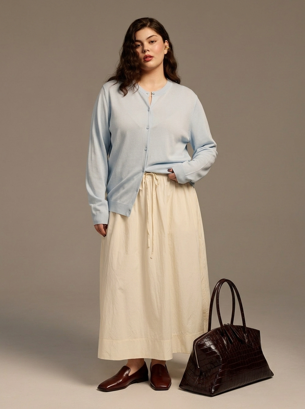 Кардиган из холодной вискозы