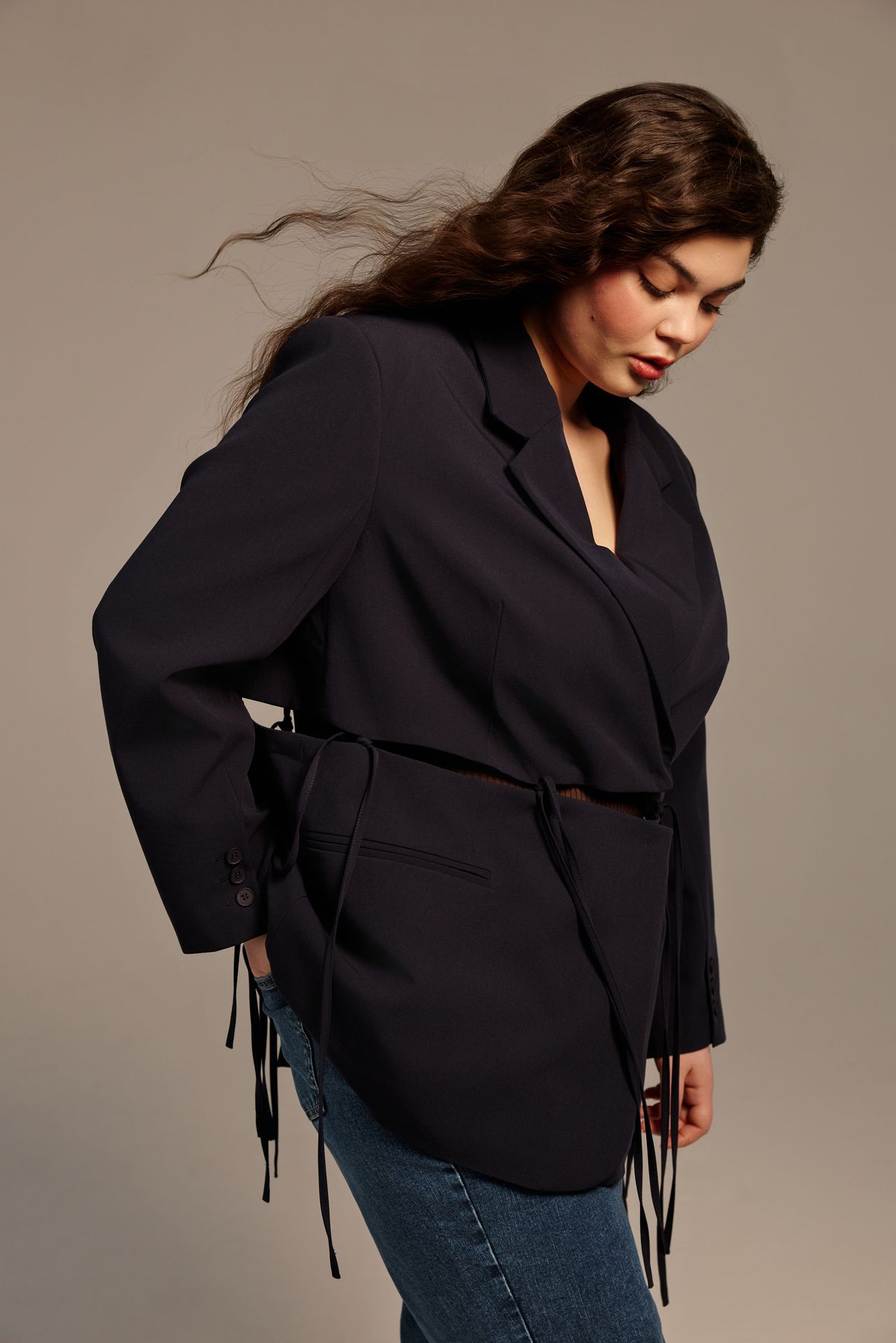 Жакет с завязками ЛАСО