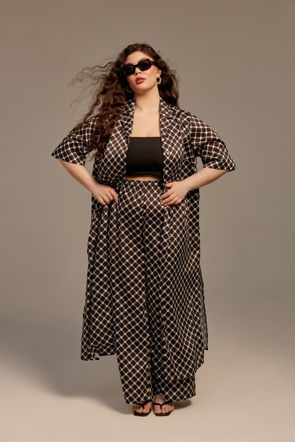 Брюки расслабленные СИЕСТА