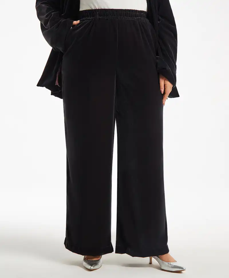 Брюки бархатные