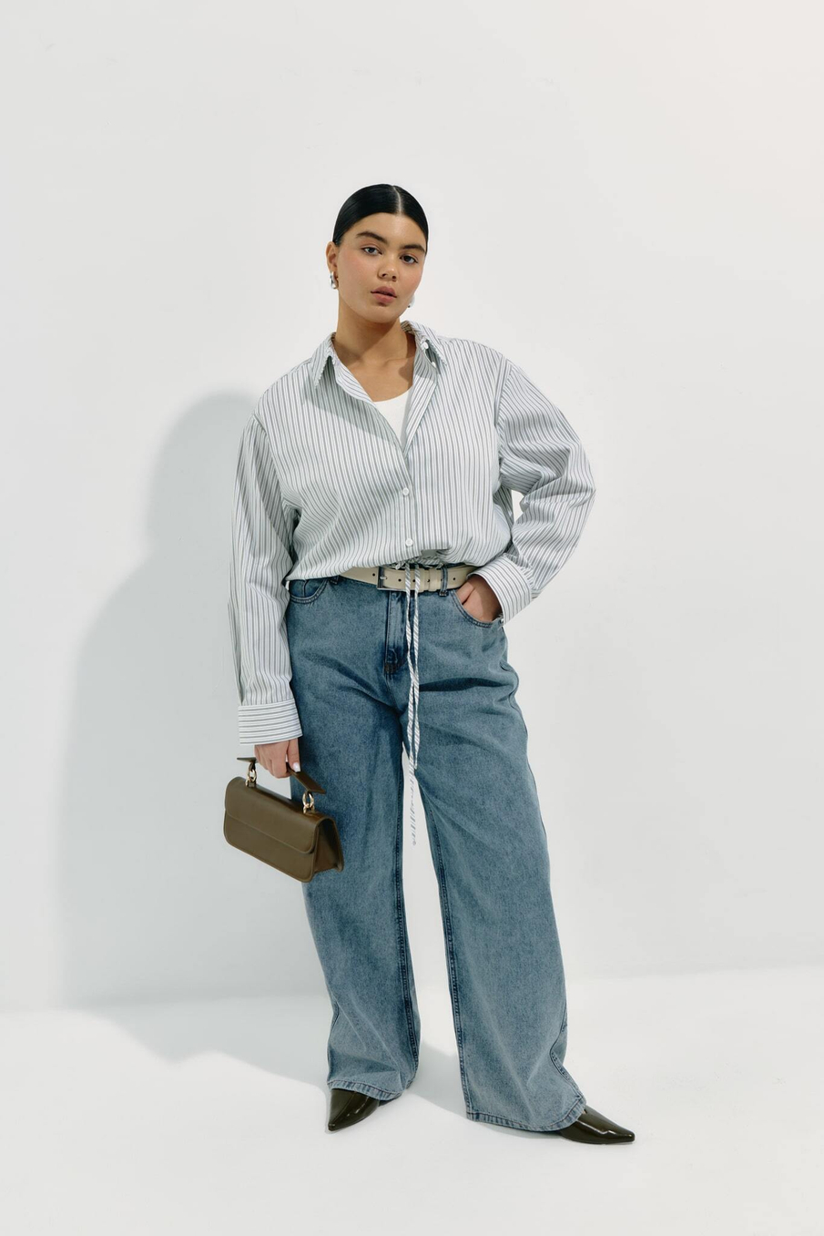 Рубашка укороченная JULES