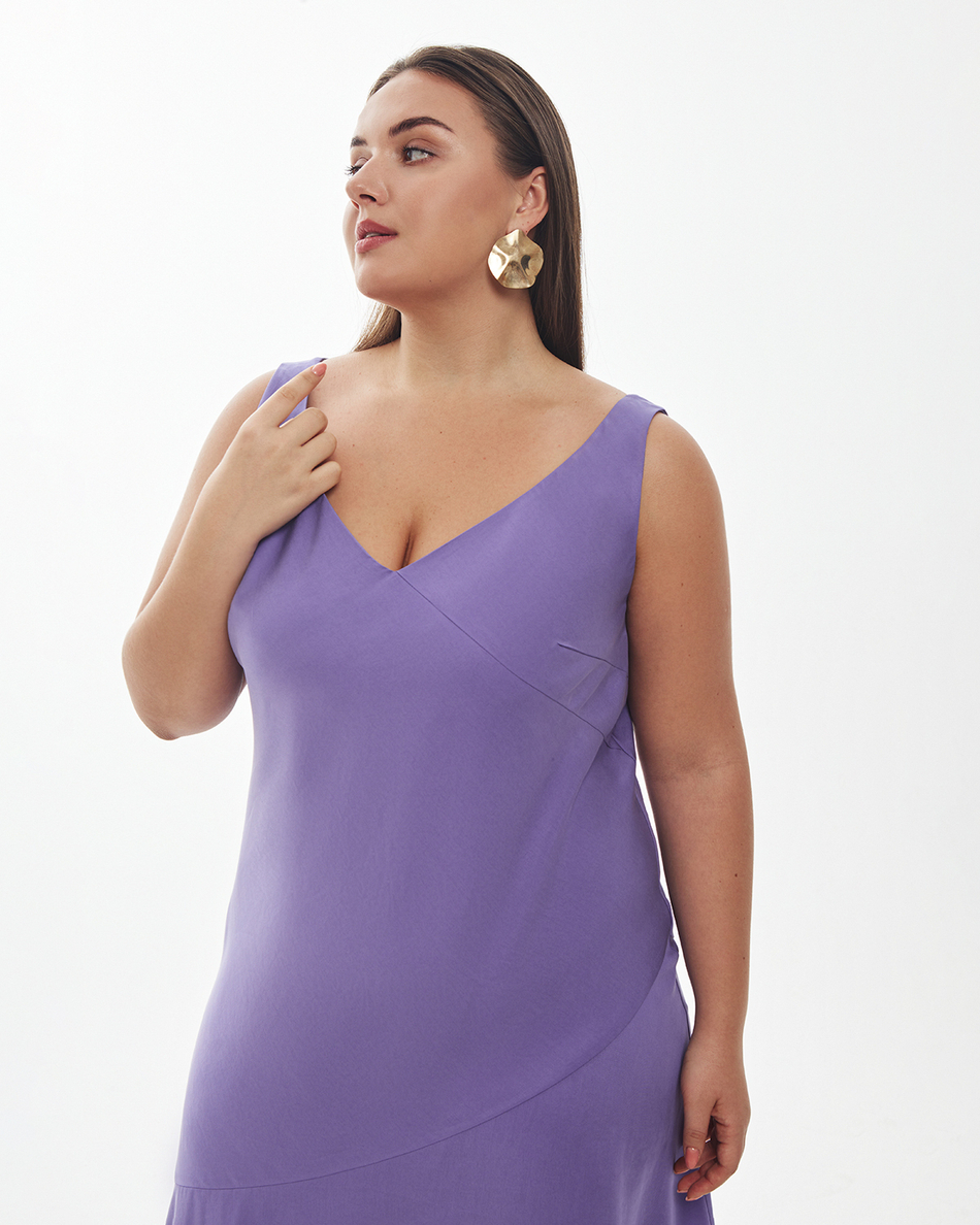 Платье-комбинация из купры