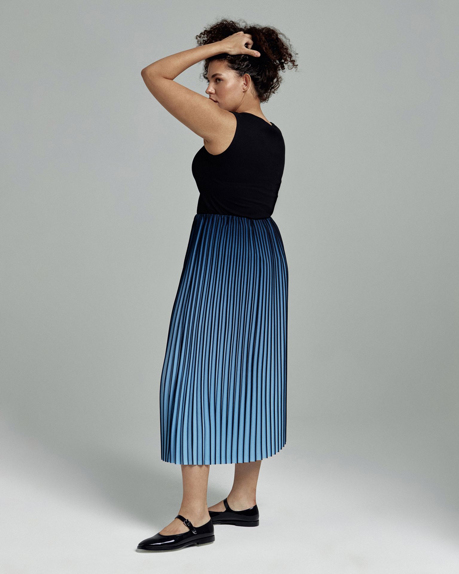 Юбка плиссе