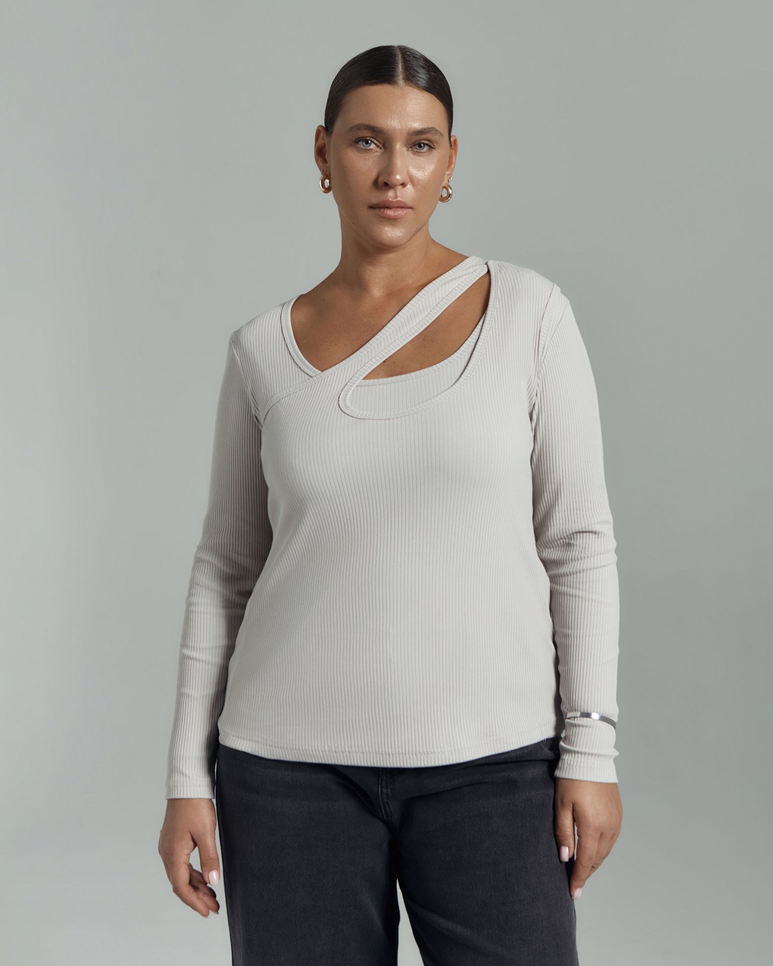 Лонгслив двойной