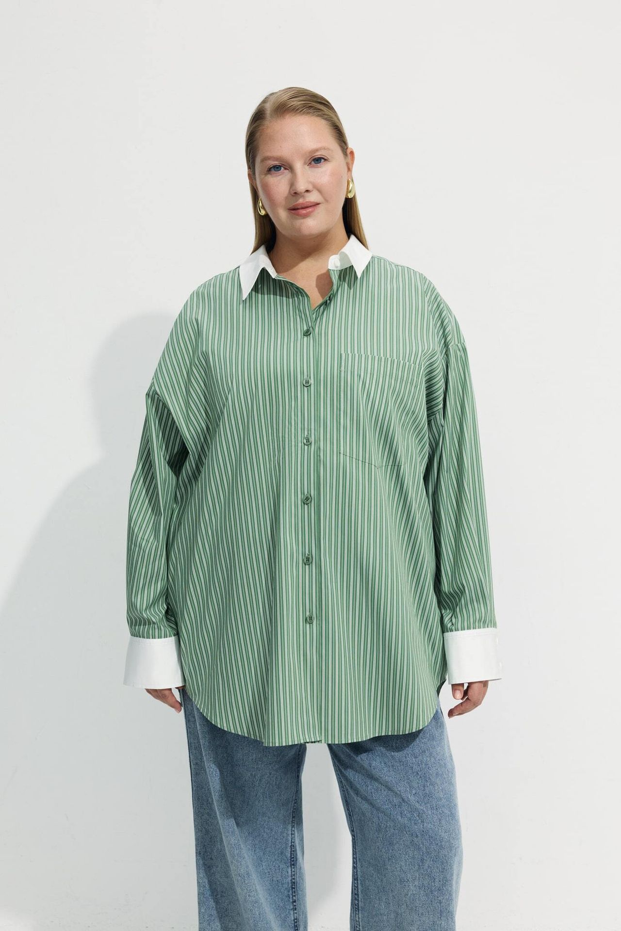 Рубашка из премиального хлопка NAVSEGDA