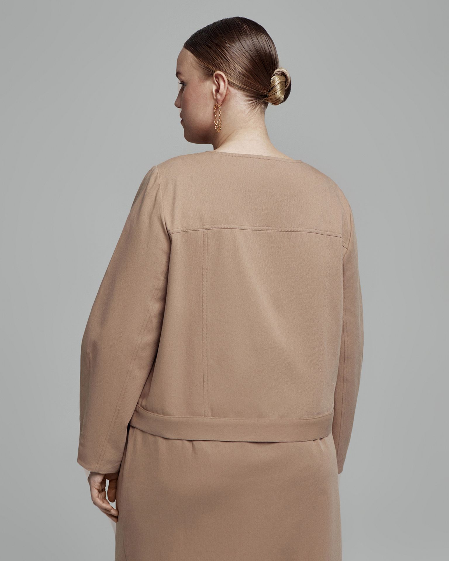 Жакет из твилла