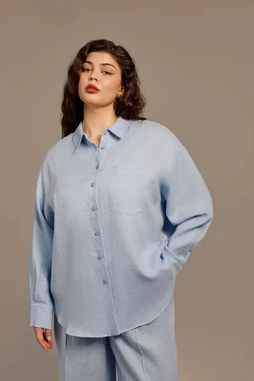 Рубашка изо льна АРРИБА