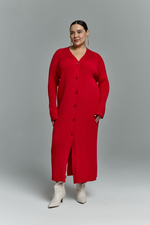 Платье на пуговицах GLINT