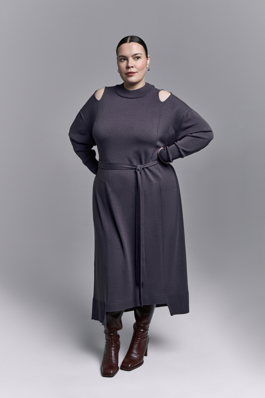 Платье с разрезами LEELOO