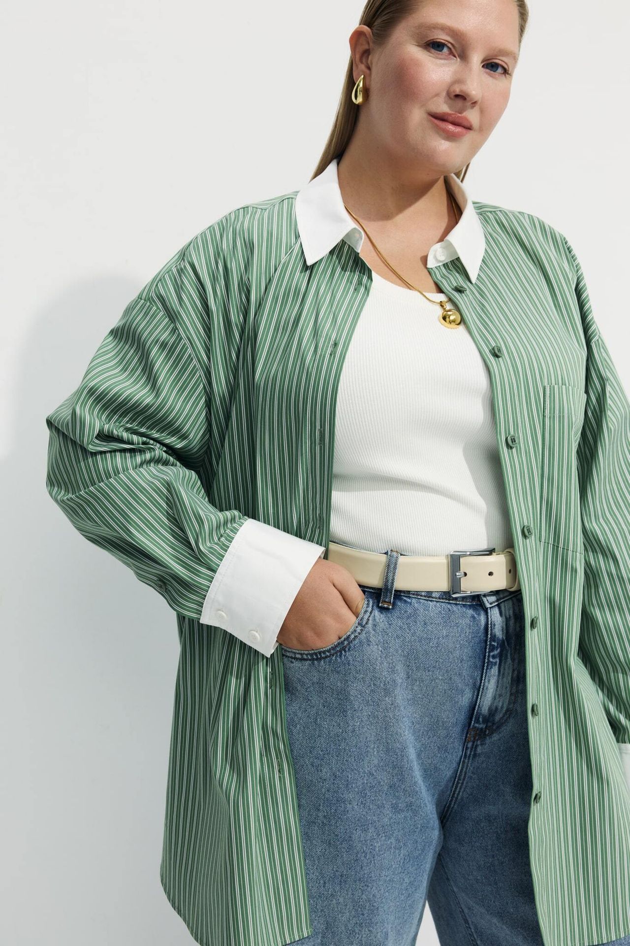 Рубашка из премиального хлопка NAVSEGDA