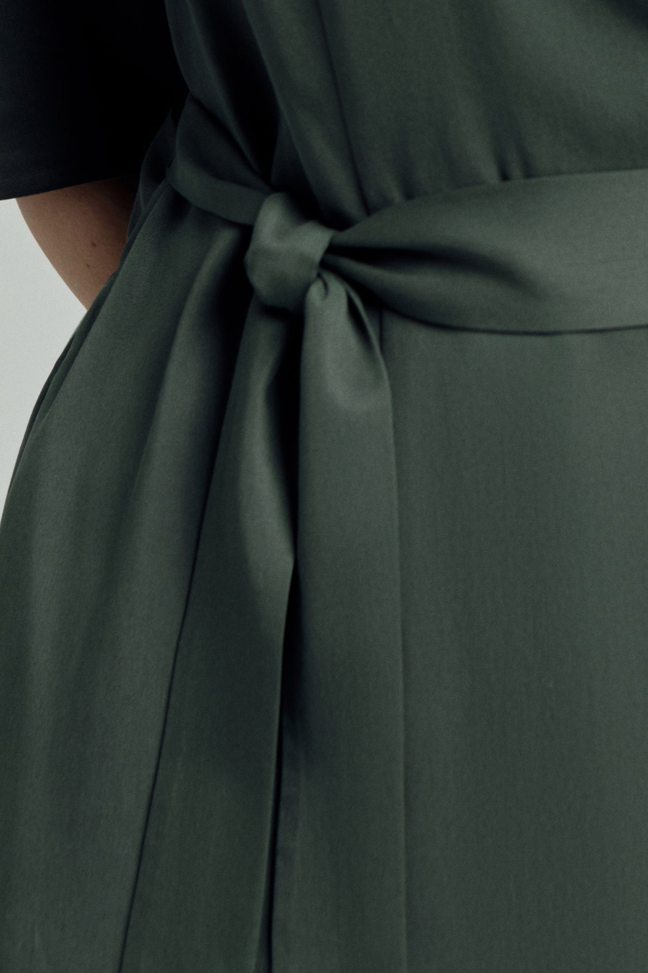 Платье-жакет струящееся