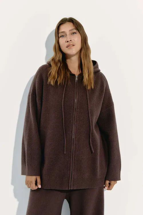 Кардиган на молнии