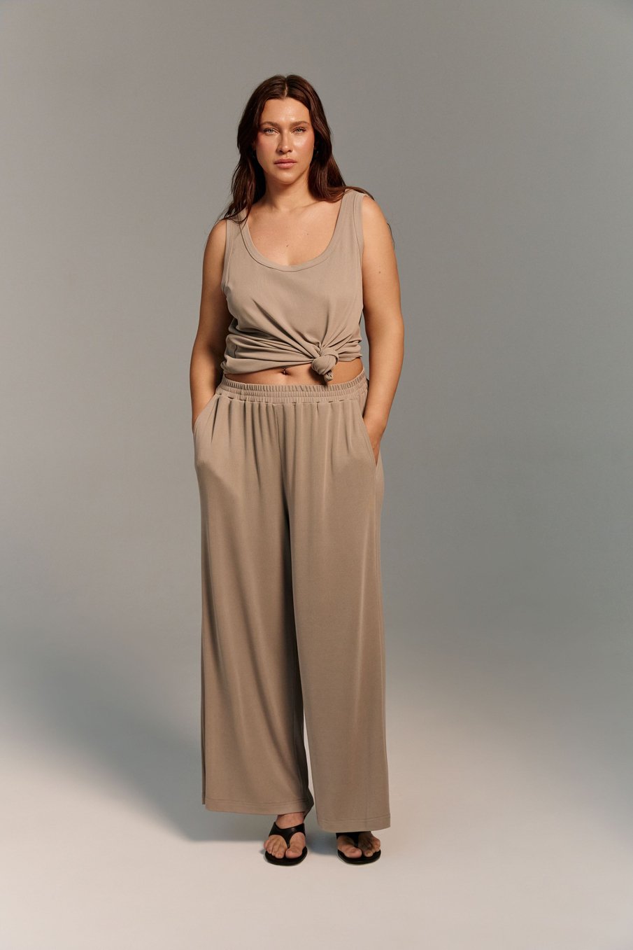 Топ из холодной вискозы ШЕПОТ