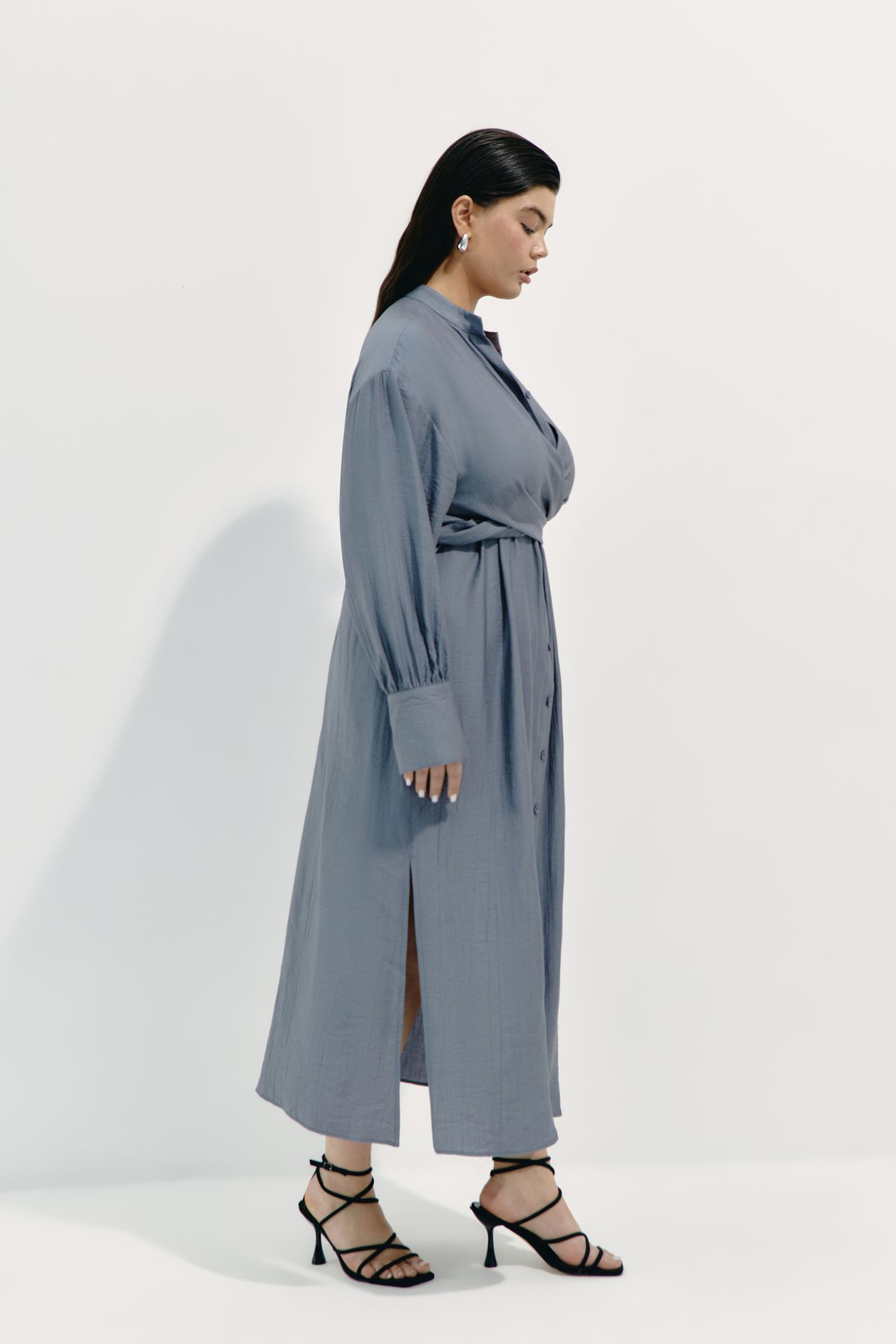 Платье из фактурной вискозы MONET