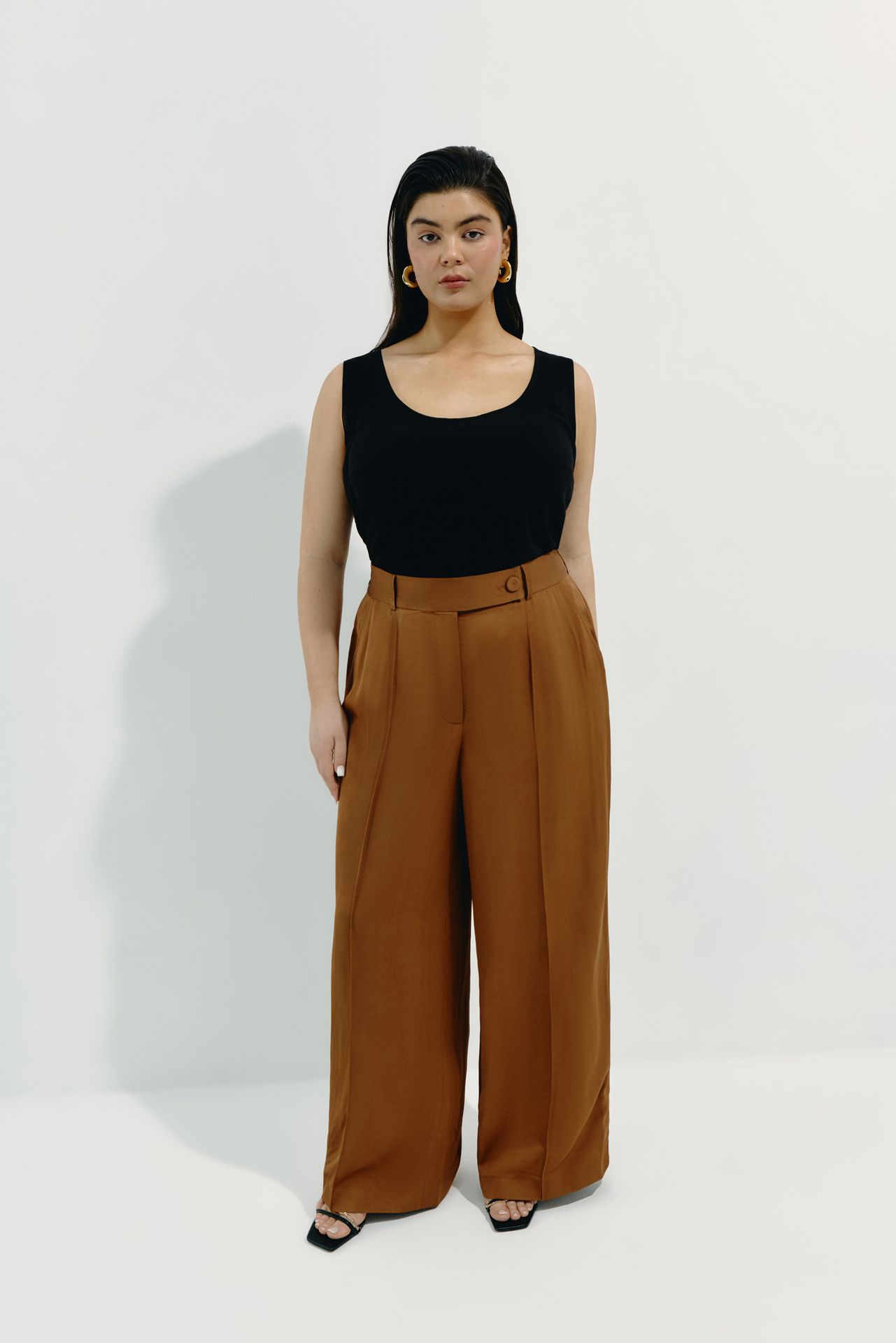 Брюки струящиеся NOLAN