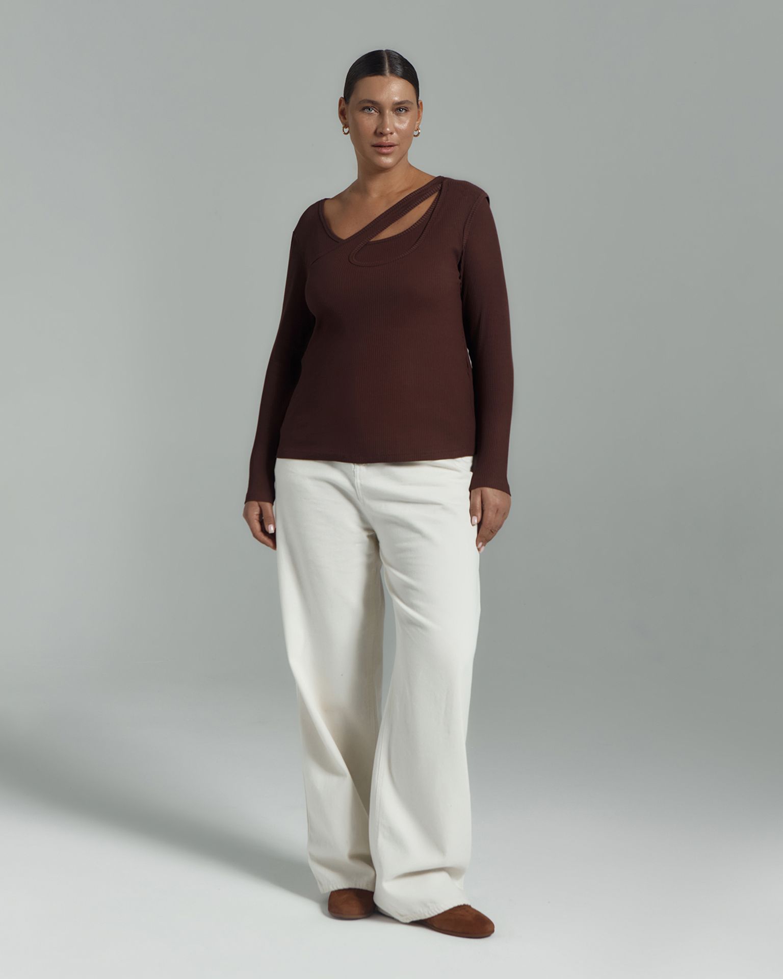 Лонгслив двойной