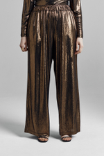 Брюки струящиеся из трикотажа