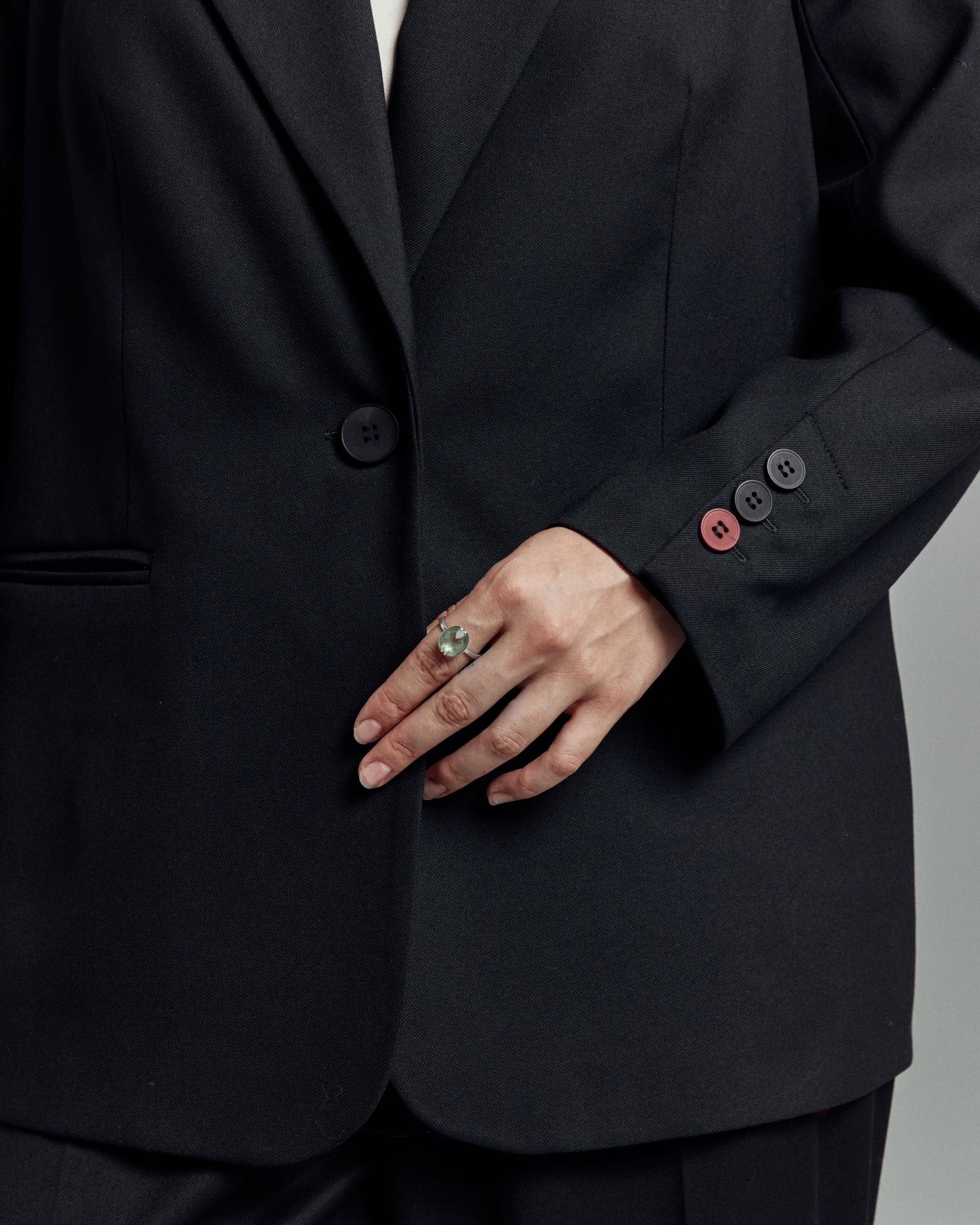 Жакет средней посадки на невысокий рост