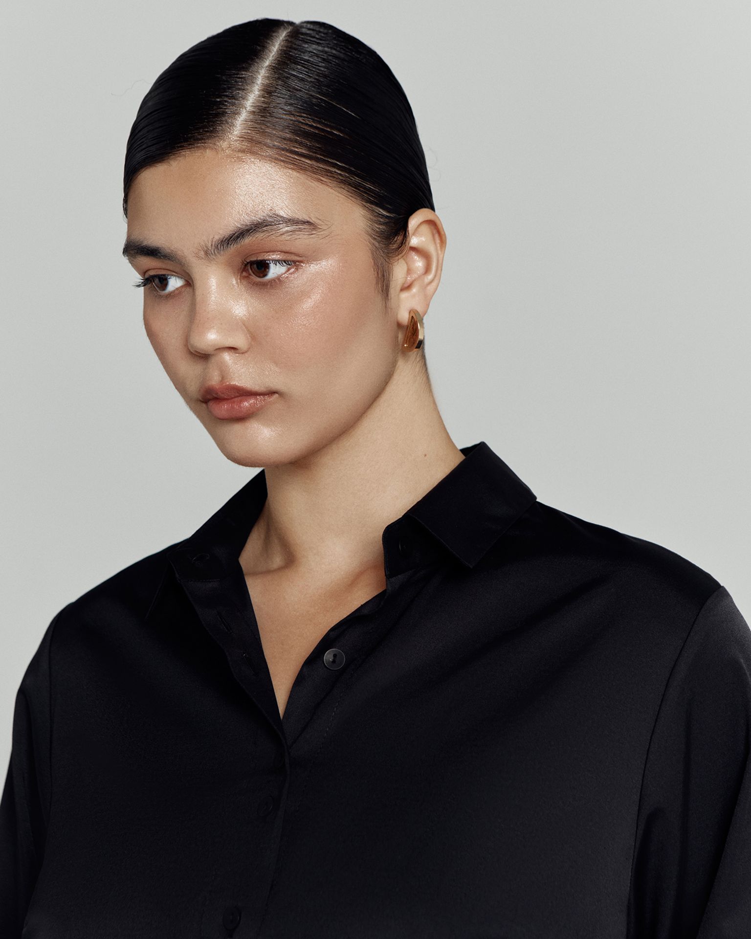 Рубашка приталенная