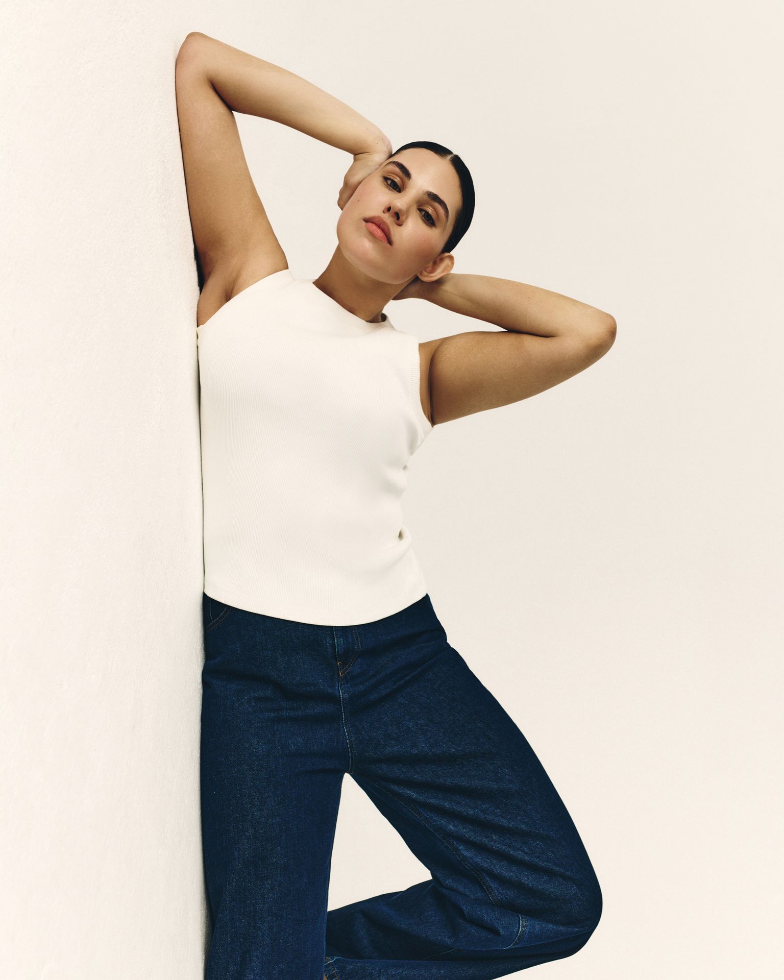 Топ из плотной ткани NAVSEGDA