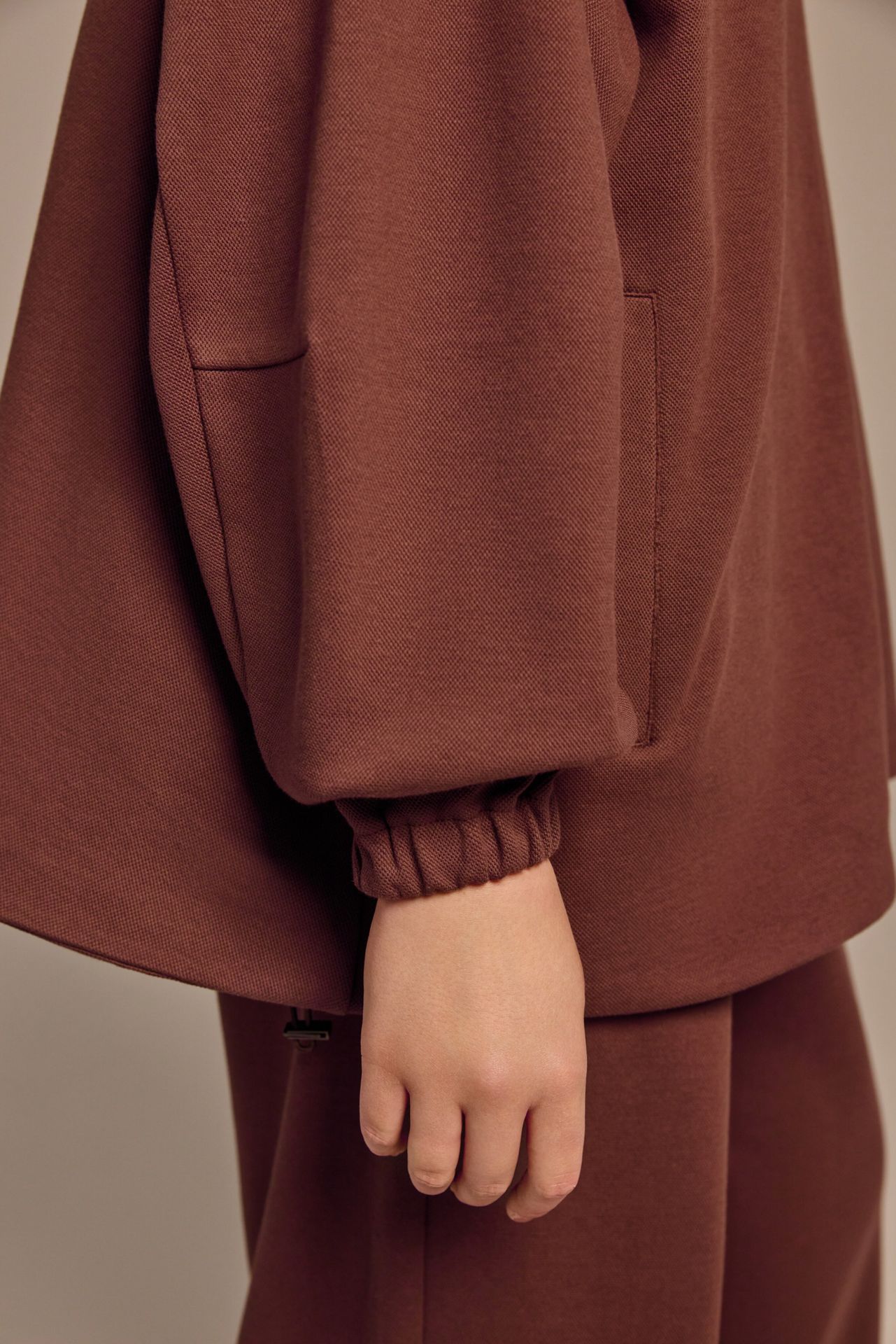 Толстовка из хлопкового пике «Волкман»