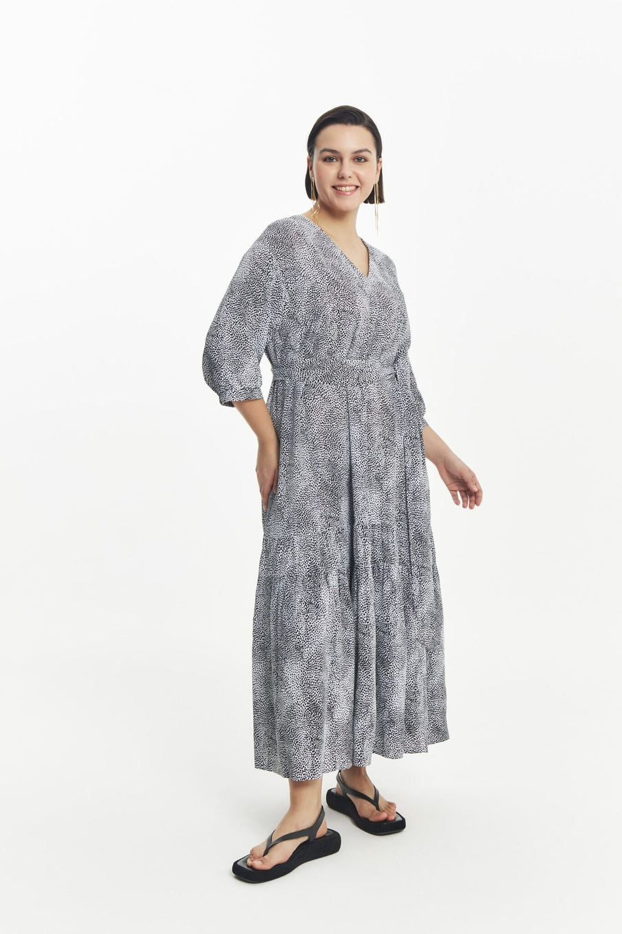 Платье в горох