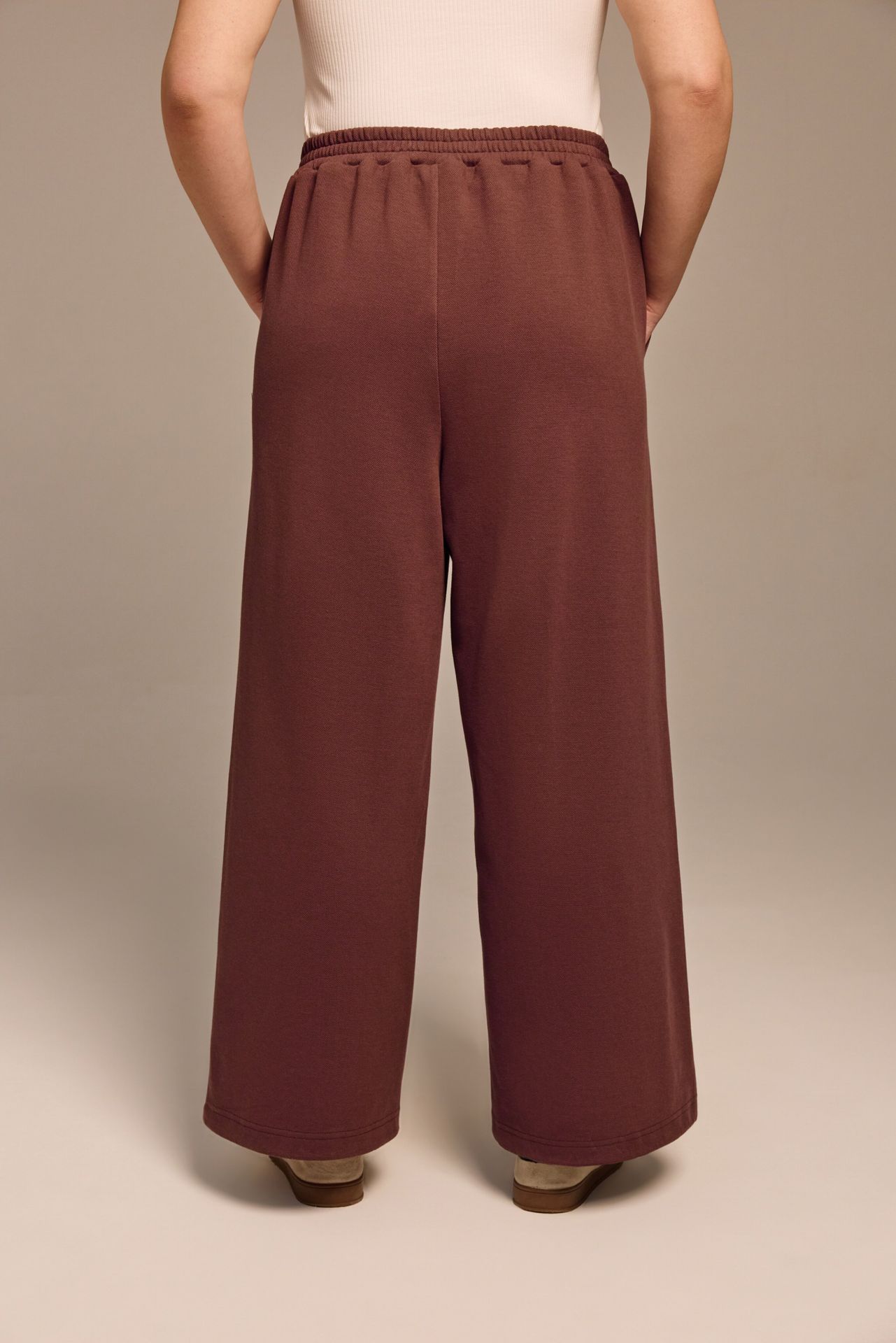 Брюки из хлопкового пике «Волкман»