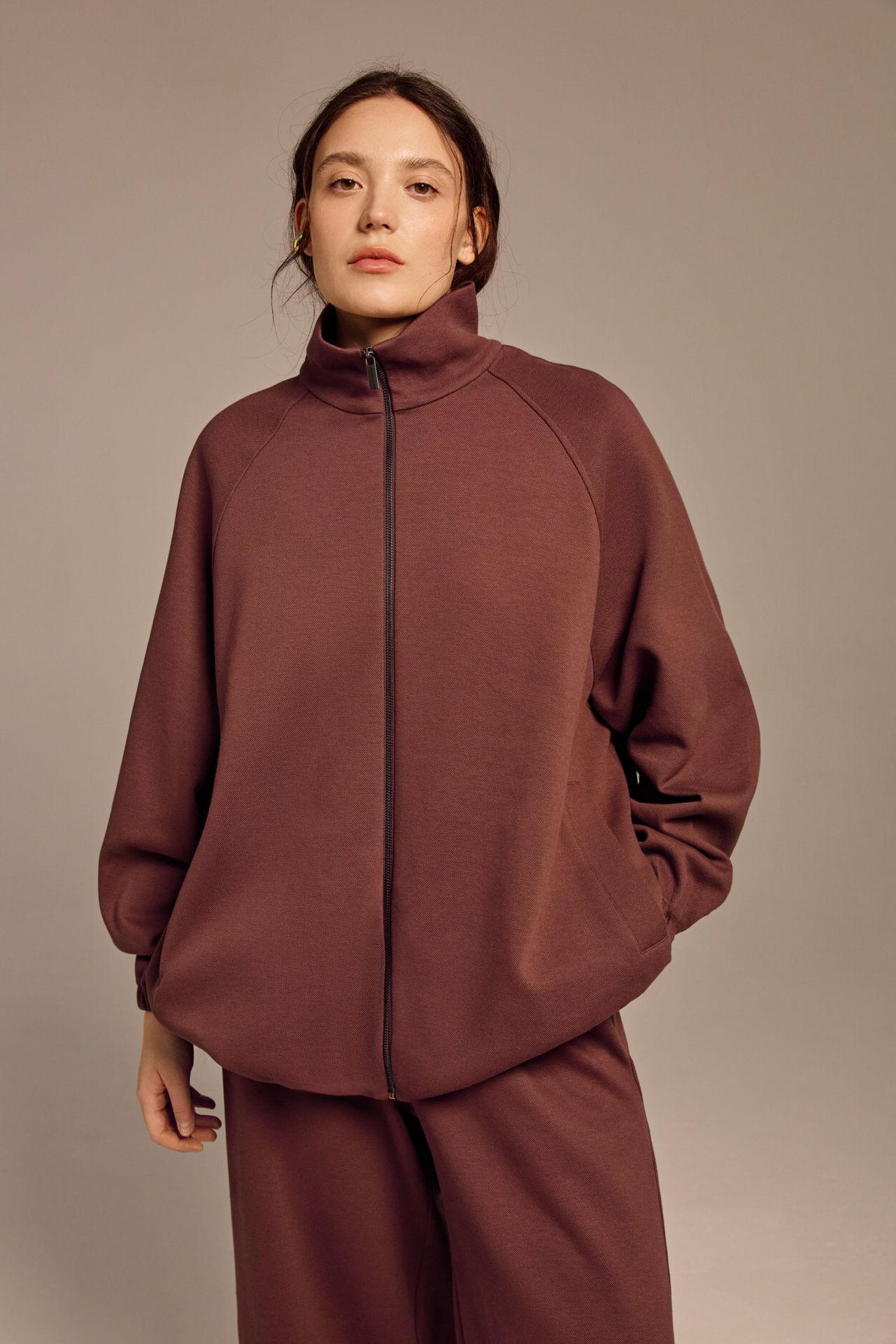 Толстовка из хлопкового пике «Волкман»