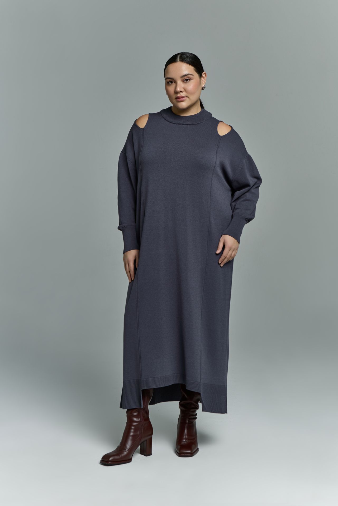 Платье с разрезами LEELOO