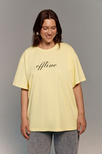 Футболка хлопковая ОФФЛАЙН