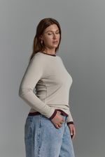 Лонгслив из вискозы ILLUSION