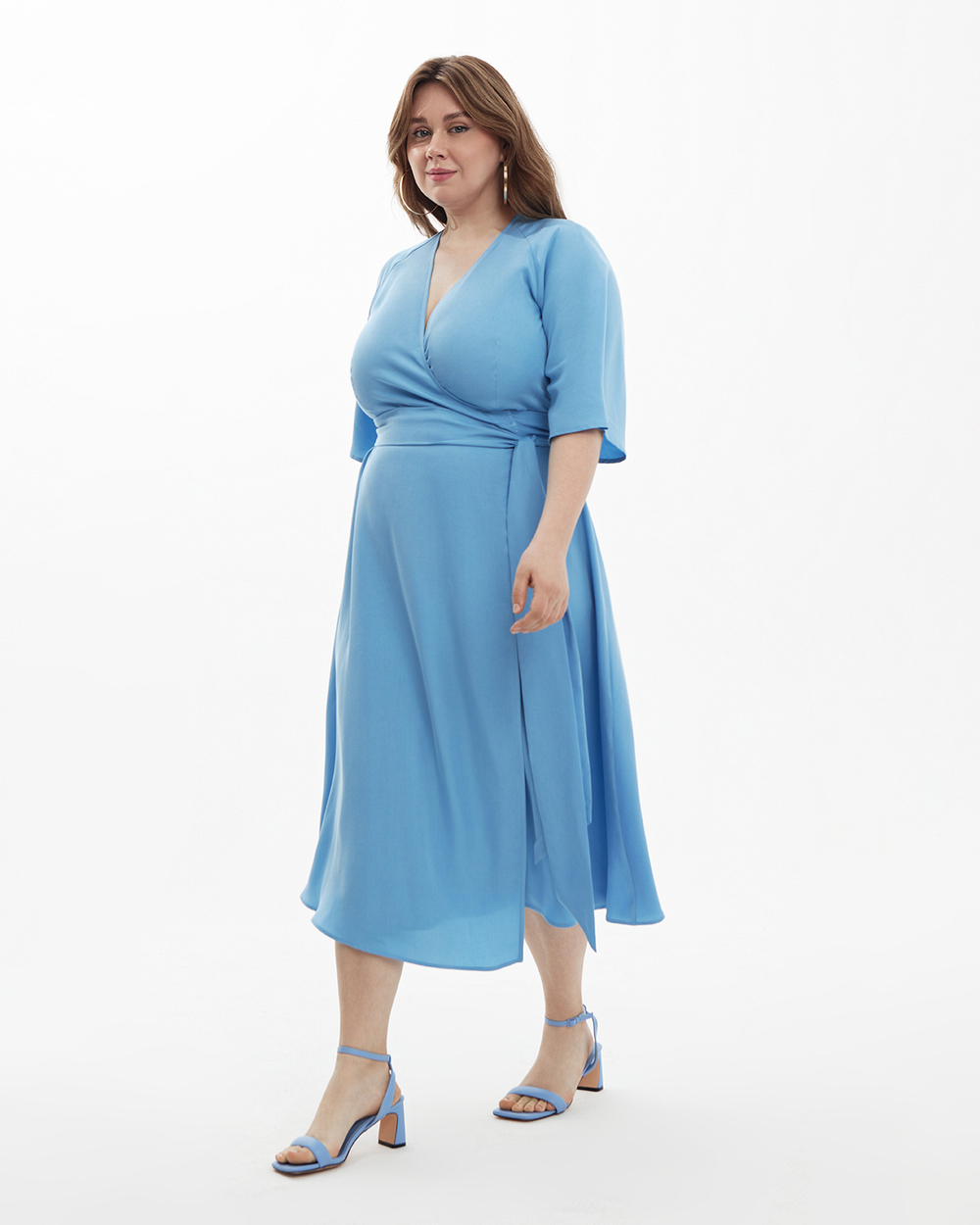 Платье на запах