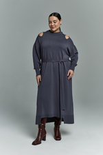 Платье с разрезами LEELOO