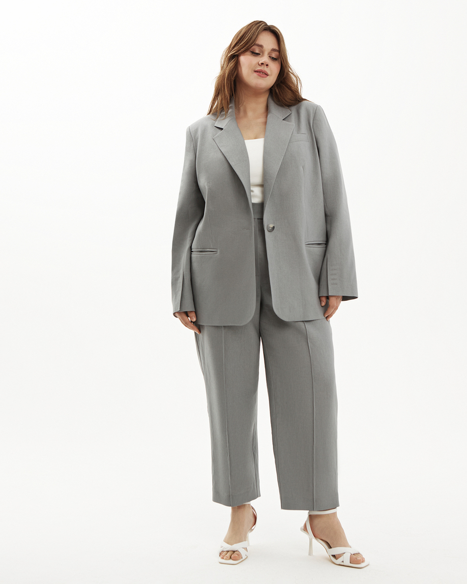 Льняной жакет