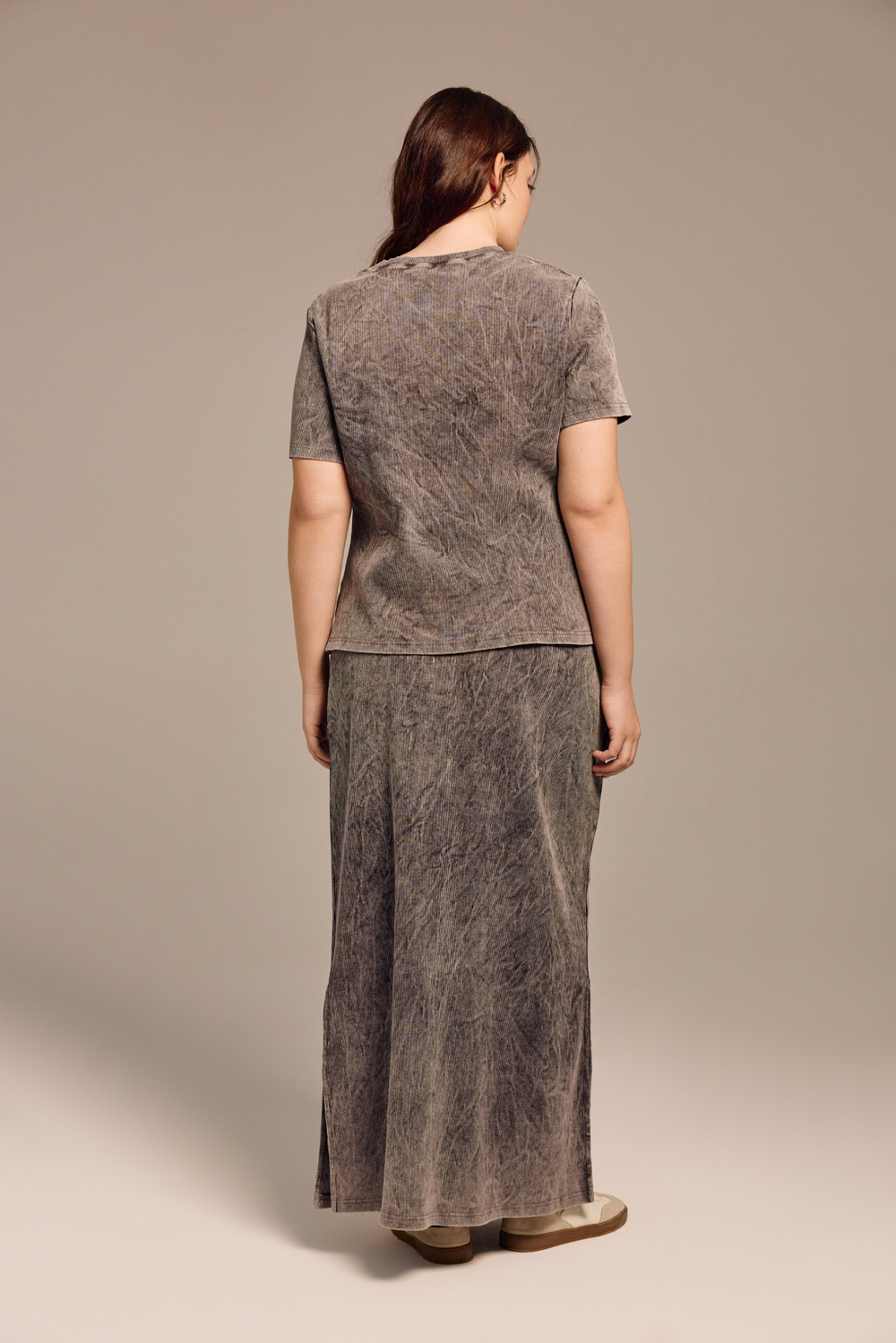 Юбка с эффектом потертости «Нирвана»