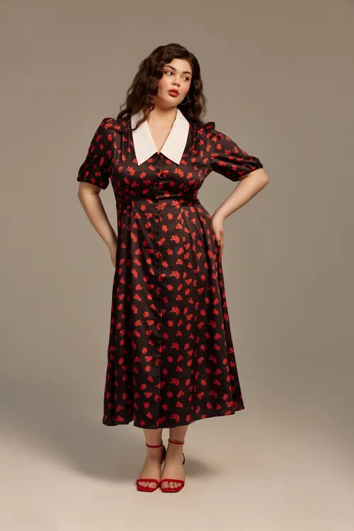 Платье с воротником ФИЕСТА