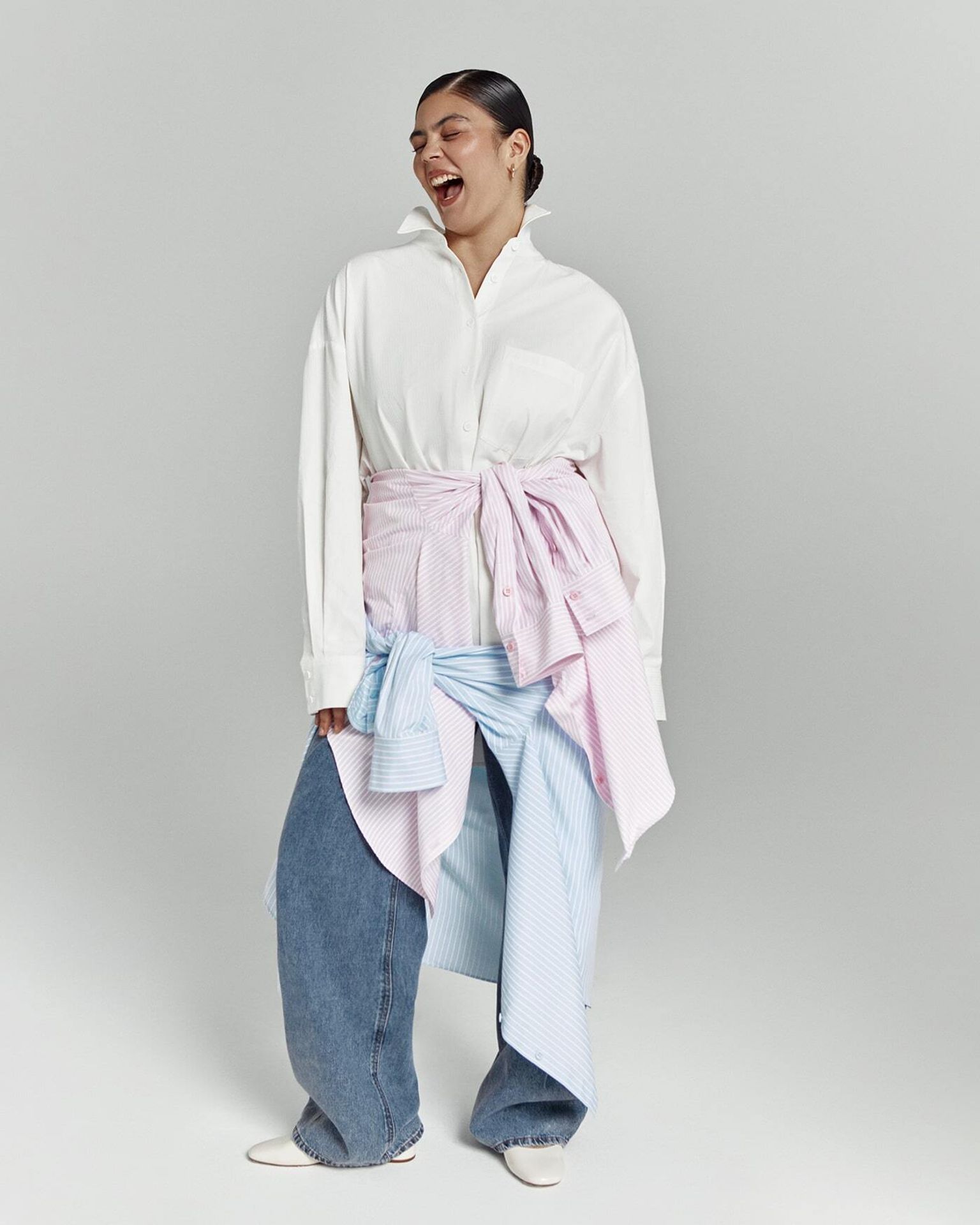 Рубашка оверсайз