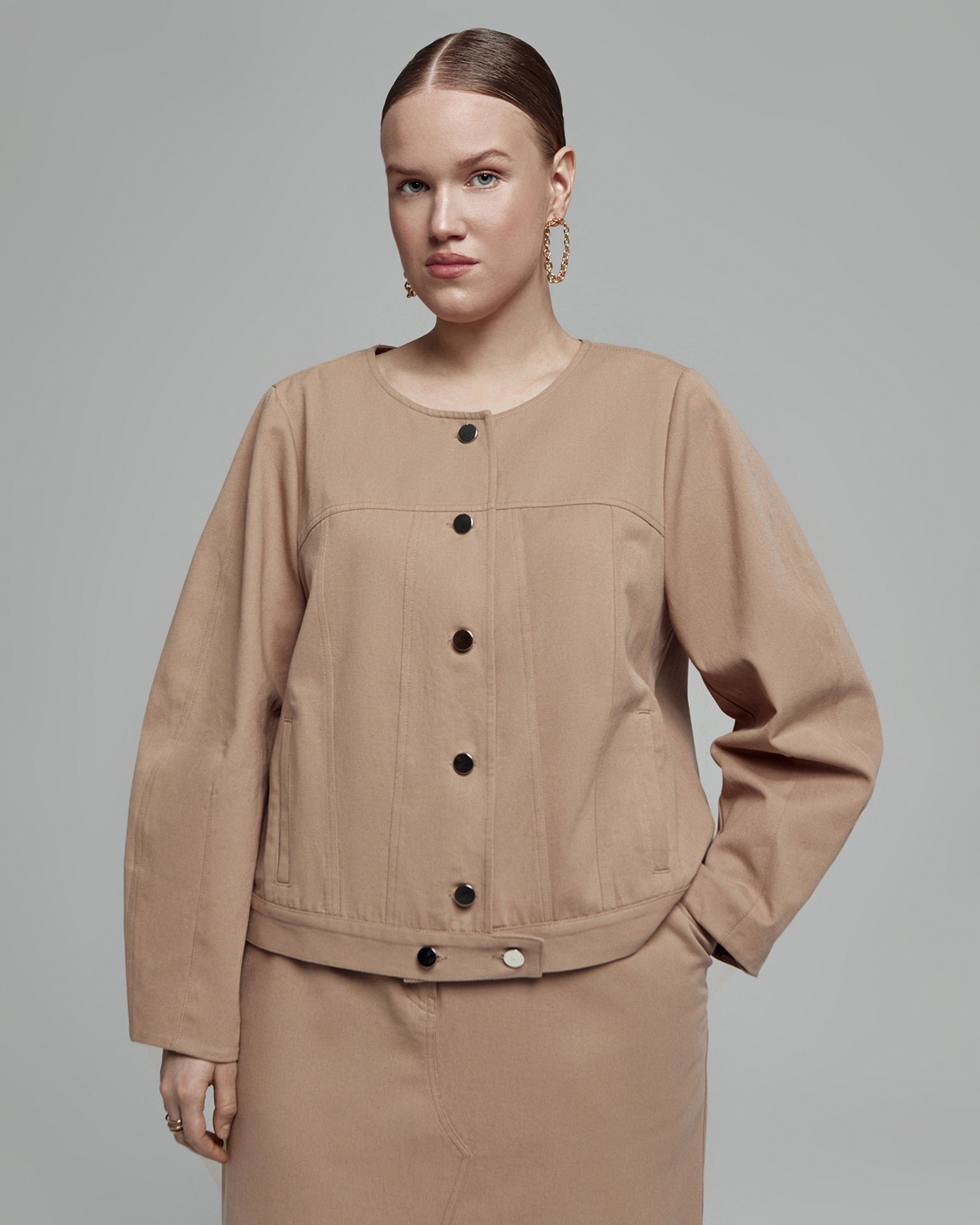 Жакет из твилла