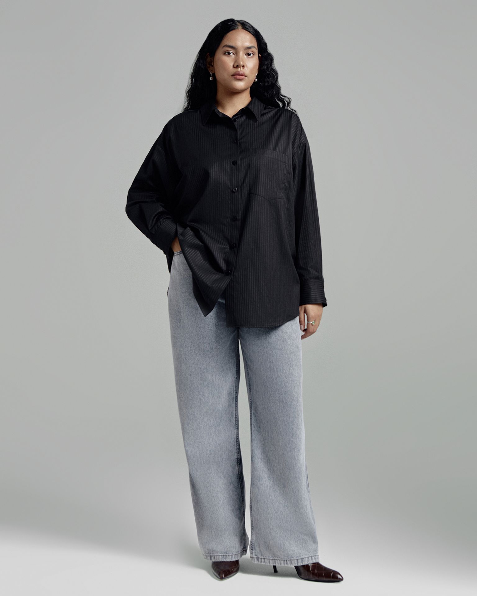 Рубашка оверсайз