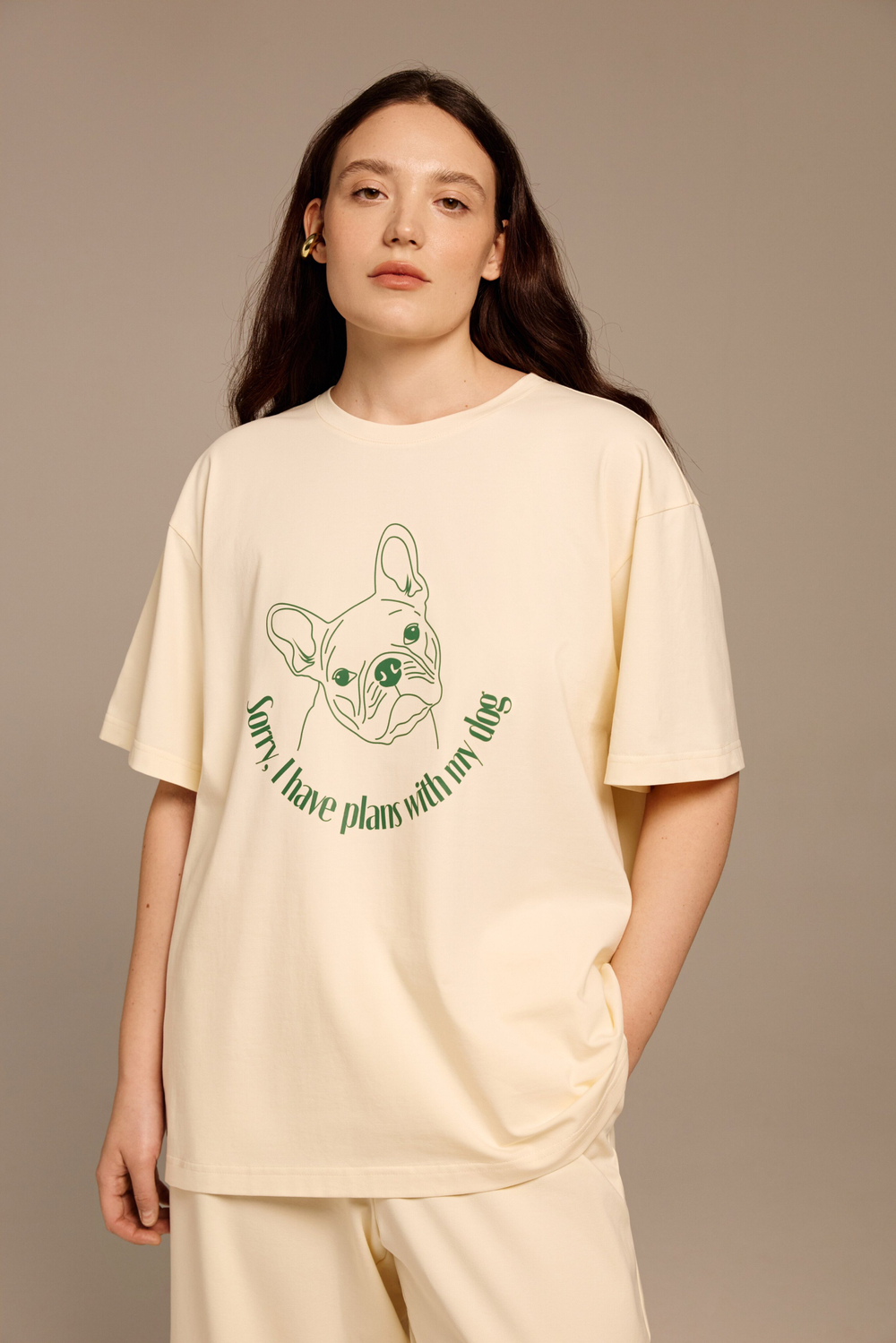 Футболка с принтом