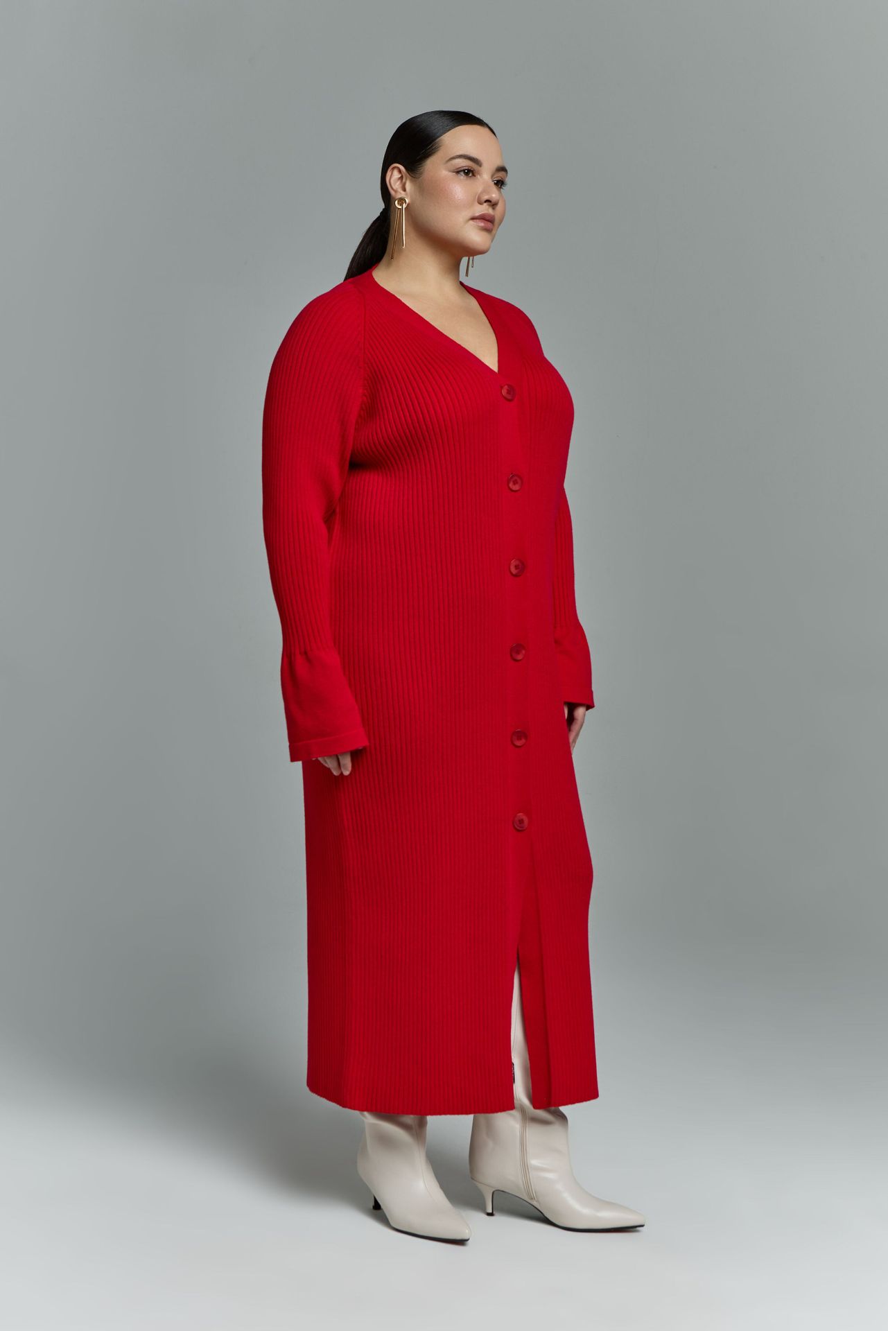 Платье на пуговицах GLINT