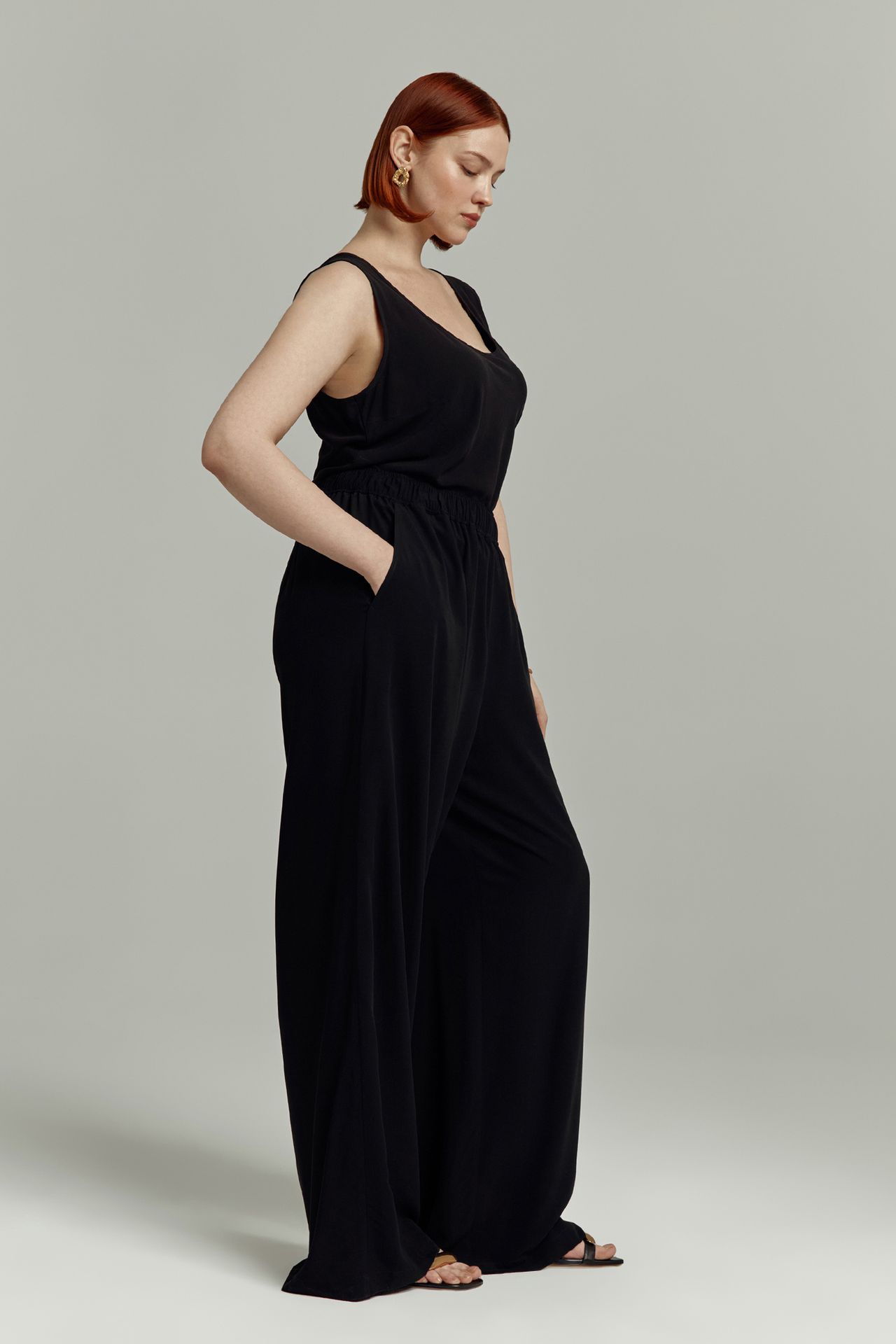 Брюки струящиеся