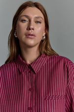 Рубашка с кружевом CHIC