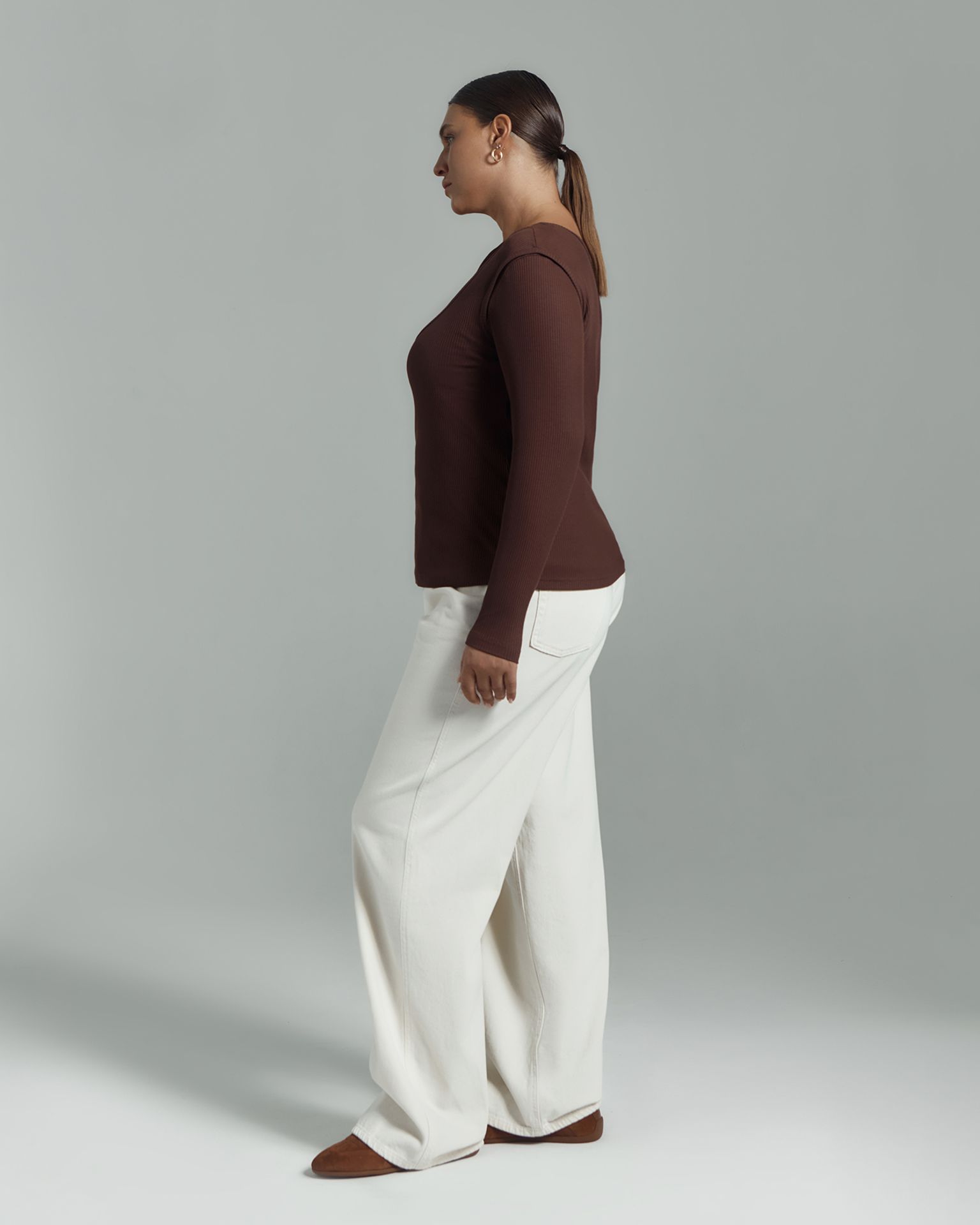 Лонгслив двойной