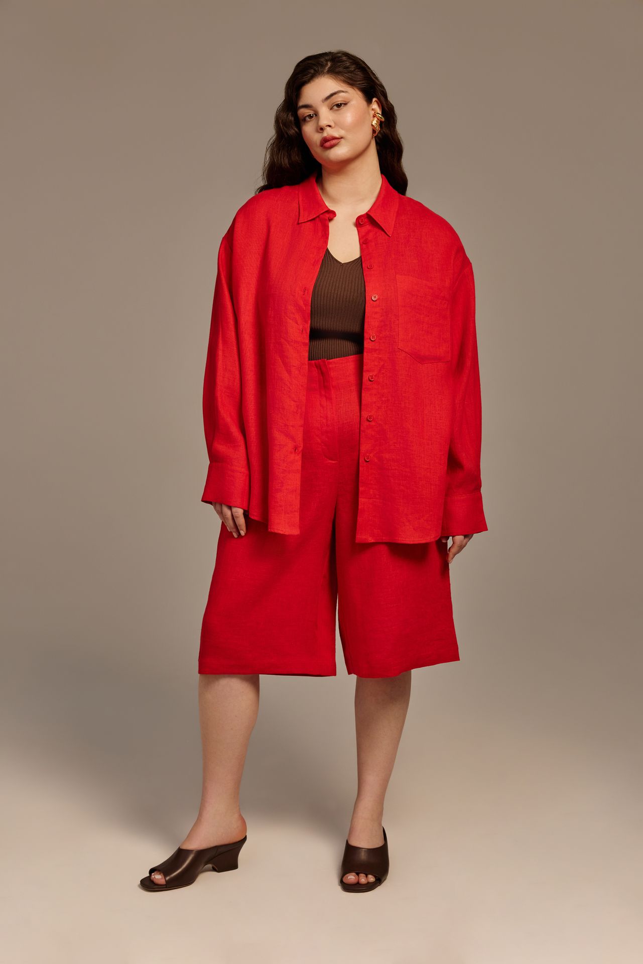 Рубашка изо льна АРРИБА