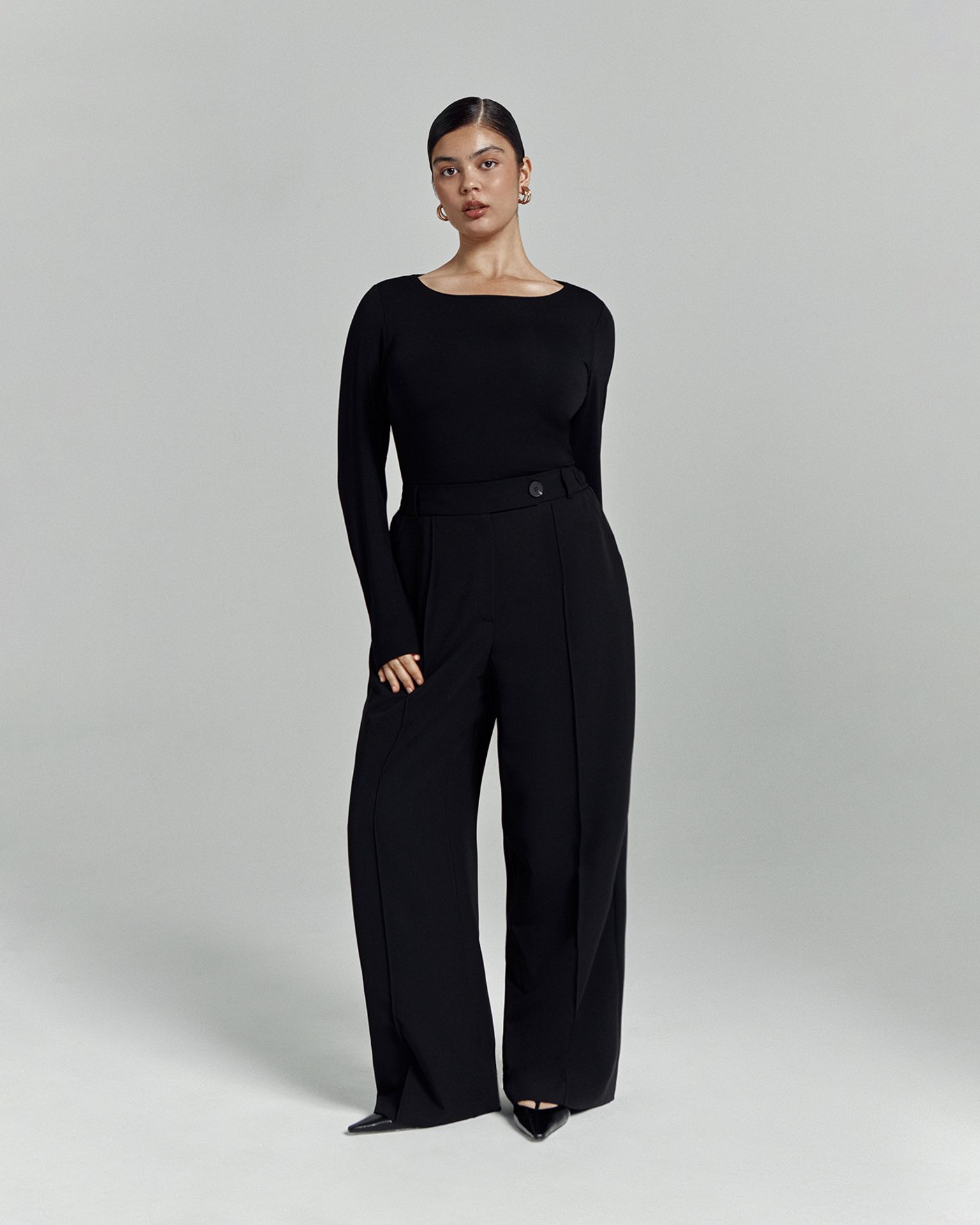 Лонгслив из вискозы NAVSEGDA