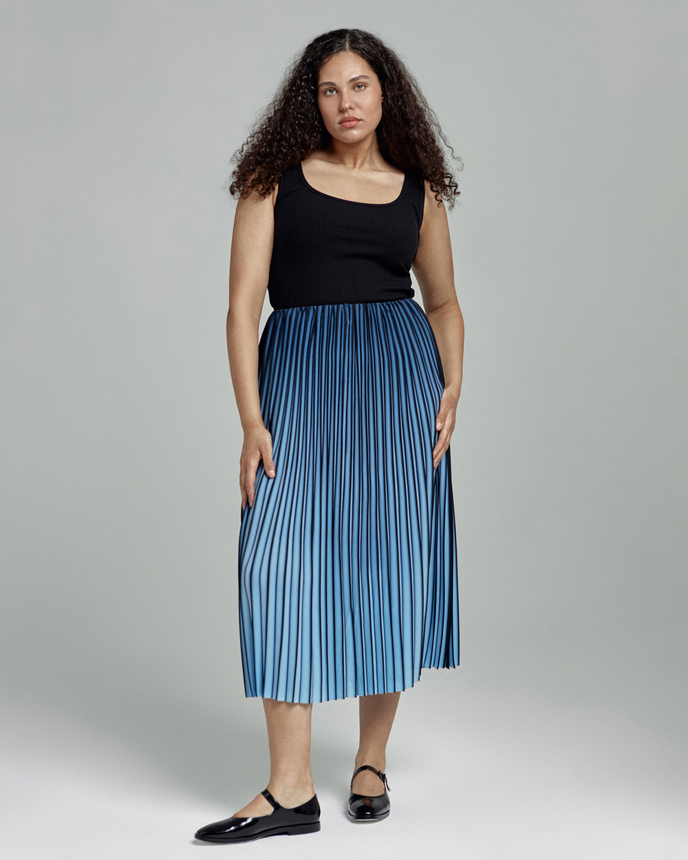 Юбка плиссе