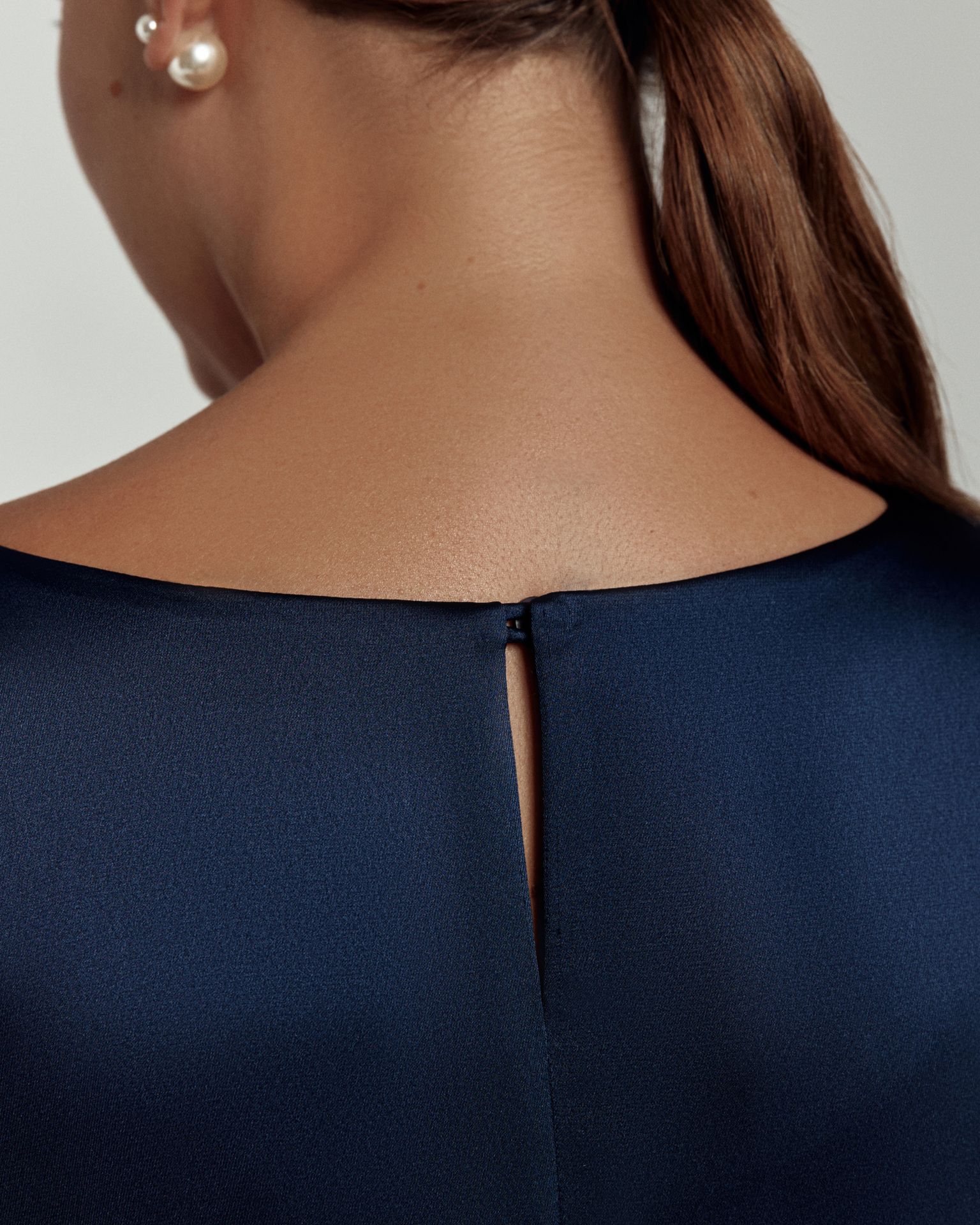 Топ-блуза струящаяся